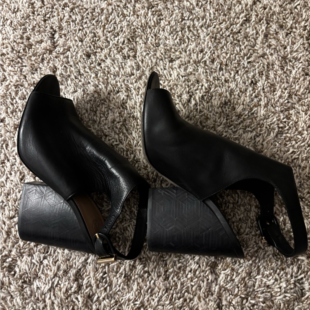Tory Burch Groove Bootie Sandals Sling Backs 9.5 View 3